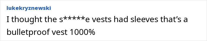 Comment about bulletproof vest sleeves in court appearance post related to Charlie Kirk suspect Tyler Robinson discussion online.