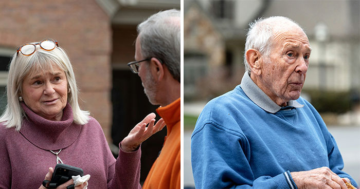 Couple Is Stopped By Elderly Neighbor On Their Walk, Doesn’t Expect What Comes Next