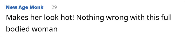 Comment praising Ashley Graham&rsquo;s body-hugging dress that accentuates her figure and highlights her confidence.