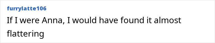 Text comment about Anna Wintour sharing her thoughts on The Devil Wears Prada in a social media post.