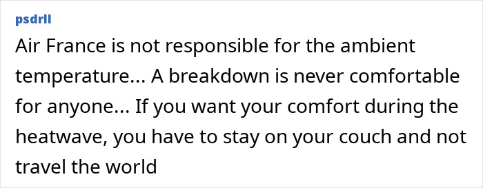 Family trapped in dangerous heat on Paris flight shares horrifying ordeal with infant during chaos on board.