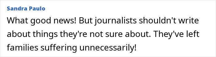 Comment by Sandra Paulo expressing concern about journalists writing uncertain news causing family suffering after Lisbon crash.