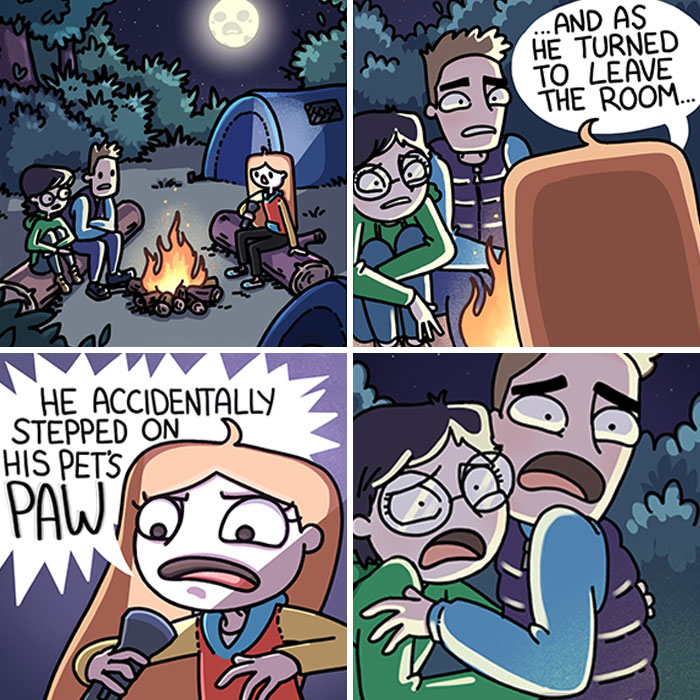 Siberian Girl Illustrates Her Daily Life With Two Ferrets And Other Funny Situations (50 New Pics)