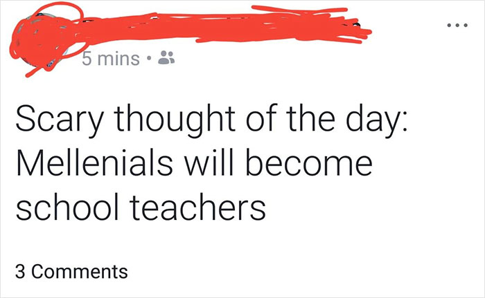 Social media post showing a humorous fail in understanding technology by older people with comments below.