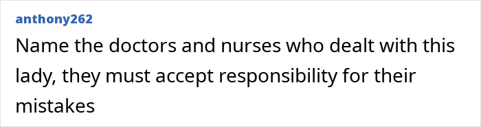 Comment highlighting demand for doctors and nurses to accept responsibility in a case involving a girl losing her life to meningitis.