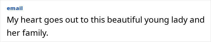 Text message expressing sympathy for a girl, 15, who loses her life to meningitis after misdiagnosis.