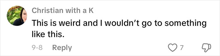 Comment expressing that people have strong opinions about grandmas having a baby shower to celebrate their new status.