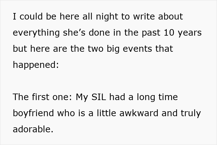 Text excerpt about a woman describing events that led to going no-contact over a life-threatening allergy incident. Text excerpt about a woman describing events that led to going no-contact over a life-threatening allergy incident.