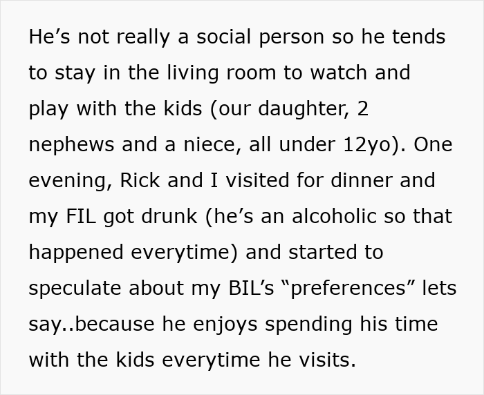 Text excerpt discussing family dynamics and visiting, highlighting tension involving allergy testing and no-contact with MIL. Text excerpt discussing family dynamics and visiting, highlighting tension involving allergy testing and no-contact with MIL.