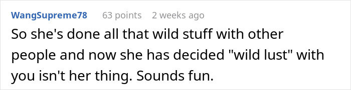 Comment about relationship boundaries on social media with a prediction of divorce for husband changing intimacy limits.