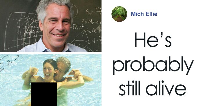 A Glimpse Of What Was Inside Jeffrey Epstein’s “Rotten” 50th Birthday Book That Makes People Sick