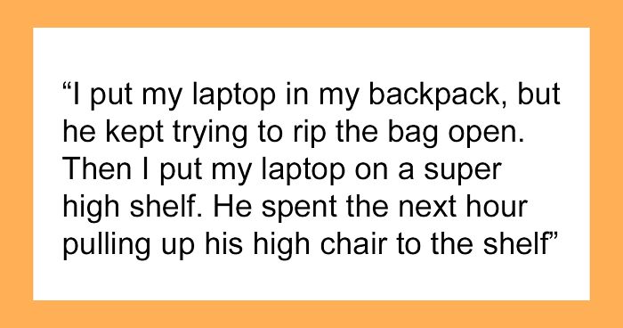 Mom Thinks A Sorry Text Will Be Enough To Compensate For Babysitter’s Ruined Laptop