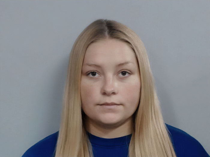 Young woman with long blonde hair in blue shirt, related to Kentucky cheerleader case and safe haven baby box revelation. Young woman with long blonde hair in blue shirt, related to Kentucky cheerleader case and safe haven baby box revelation.