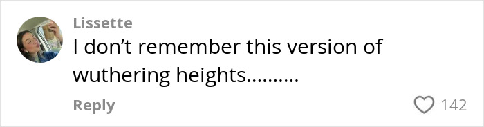 Comment on social media discussing a new Wuthering Heights teaser featuring Margot Robbie and Jacob Elordi.
