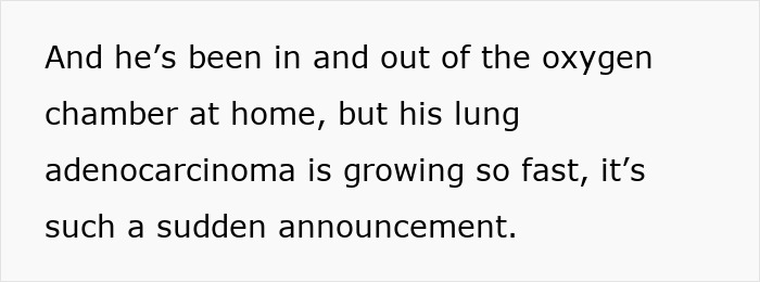 Text description about oxygen chamber and lung adenocarcinoma health update related to Maru famous cat passed away.