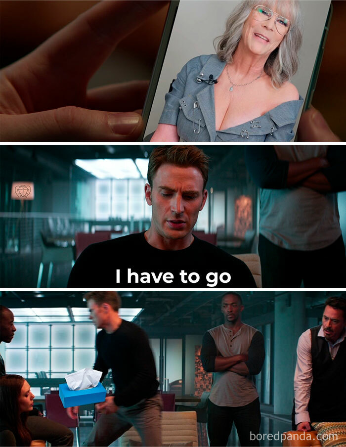 Marvel memes featuring Captain America and a humorous phone video, capturing hilarious moments from the Marvel universe.