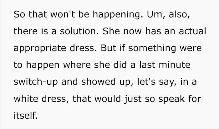&ldquo;You Think You Can Hurt Me?&rdquo; MIL Decides A Wedding Gown Is A Great Choice For Son's Wedding