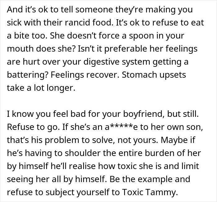 &ldquo;I Won&rdquo;: Woman Finds A Way To Be Permanently Uninvited From MIL&rsquo;s Dinners With Spoiled Food