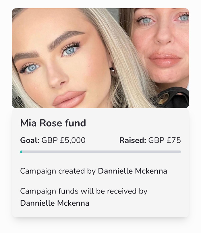Two women with light hair and blue eyes shown above a fundraising campaign for mom of student jailed for life in Dubai. Two women with light hair and blue eyes shown above a fundraising campaign for mom of student jailed for life in Dubai.