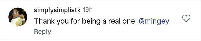 Comment on Instagram from user simplysimplistk thanking another user for being a real one, related to Amanda Seyfried aggressively slammed for calling Charlie Kirk hateful after he lost his life. Comment on Instagram from user simplysimplistk thanking another user for being a real one, related to Amanda Seyfried aggressively slammed for calling Charlie Kirk hateful after he lost his life.