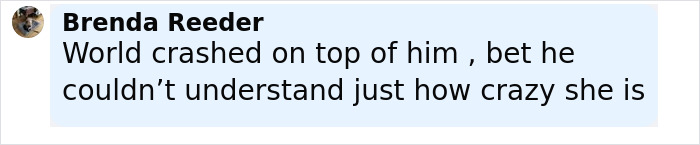 Comment from Brenda Reeder expressing disbelief and describing a dad's devastated reaction to wife secretly bullying their daughter.