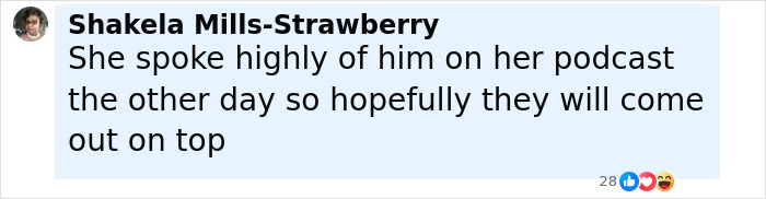 Comment by Shakela Mills-Strawberry expressing hope for a positive outcome regarding Barack Obama and Michelle. Comment by Shakela Mills-Strawberry expressing hope for a positive outcome regarding Barack Obama and Michelle.