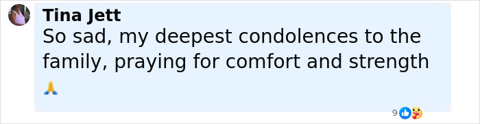 Comment expressing condolences and prayers for comfort and strength following the body of influencer Esmeralda Ferrer Garibay case. Comment expressing condolences and prayers for comfort and strength following the body of influencer Esmeralda Ferrer Garibay case.