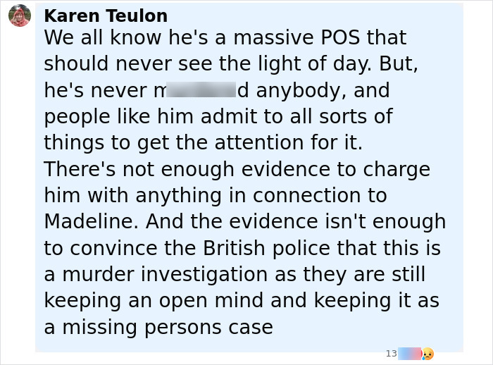 "You Could Hide A Small Child Inside": New Disturbing Insight On Madeleine McCann's Prime Suspect