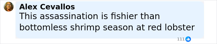 Mystery bearded man in crowd during Charlie Kirk's attack spotted cheering and looking back in a social media comment screenshot.