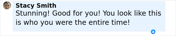 Comment from Stacy Smith praising JoJo Siwa&rsquo;s stunning gold mini dress look after marriage plans confession.