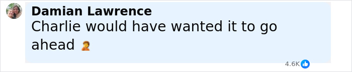 Social media comment on South Park episode about Charlie Kirk, reflecting viewer reactions and discussion online.