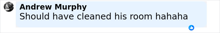 Comment on social media post reading tough love dad who threw 7-year-old son off cliff amid viral outrage. Comment on social media post reading tough love dad who threw 7-year-old son off cliff amid viral outrage.