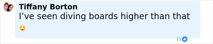 Facebook comment from Tiffany Borton reacting to a viral video about a dad who threw his 7-year-old son off a cliff. Facebook comment from Tiffany Borton reacting to a viral video about a dad who threw his 7-year-old son off a cliff.