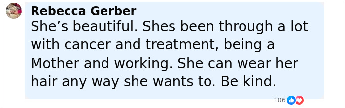 Comment praising Kate Middleton's strength and freedom to wear blonde hair amid online trolls attacking her. Comment praising Kate Middleton's strength and freedom to wear blonde hair amid online trolls attacking her.