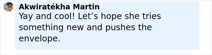Akwiratékha Martin expressing excitement, hoping Madonna takes risks in a sheer lace dress photo shoot comeback. Akwiratékha Martin expressing excitement, hoping Madonna takes risks in a sheer lace dress photo shoot comeback.
