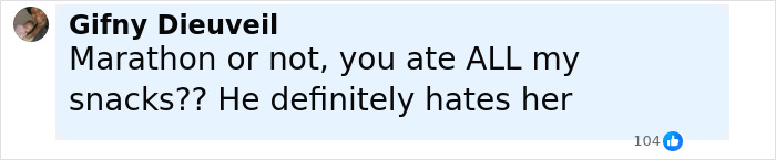 "Dude Hates Her": Outrage As Man Sabotages Girlfriend&rsquo;s Marathon By Eating All Her Snacks