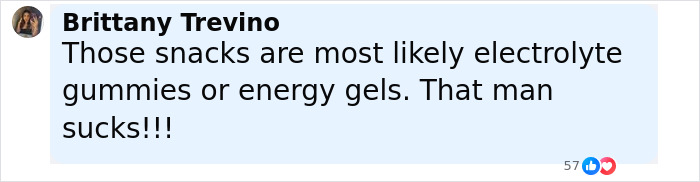 "Dude Hates Her": Outrage As Man Sabotages Girlfriend&rsquo;s Marathon By Eating All Her Snacks