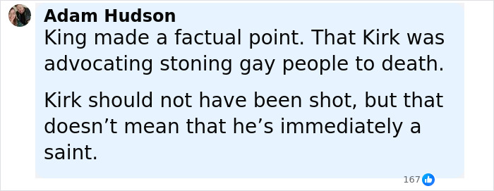 Elon Musk Has Strong One Word Response To Stephen King's False Allegation Against Charlie Kirk After His Passing Elon Musk Has Strong One Word Response To Stephen King's False Allegation Against Charlie Kirk After His Passing