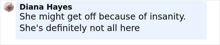 Comment on social media suggesting the unhinged Amish mom&rsquo;s chilling confession to officers shows signs of insanity.