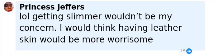 Screenshot of a social media comment defending Dwayne Johnson&rsquo;s new slim look amid health concerns.