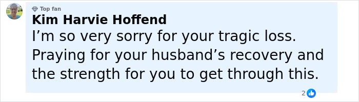 Condolence message expressing sorrow for tragic accident claims Disney influencer's children and husband fighting for life in ICU.