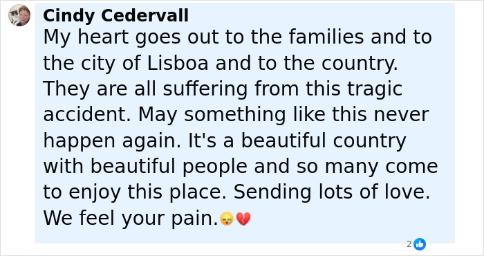 "So Shocking And Awful": Husband Swaps Seats With Wife And Loses Life In Lisbon Crash