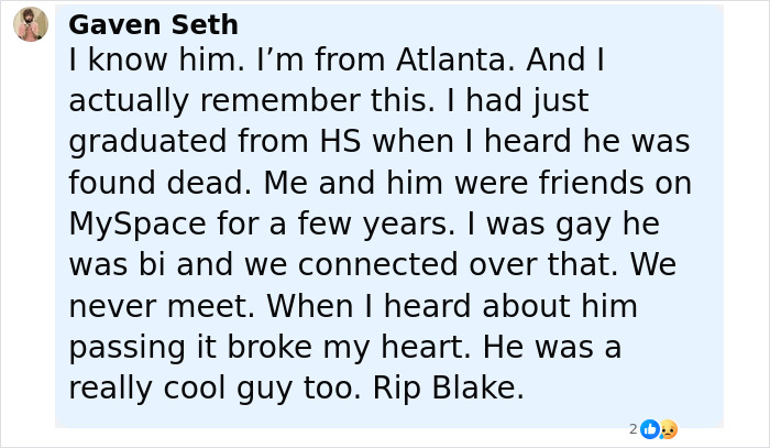 Comment by Gaven Seth reflecting on a major breakthrough in a cold case of a boy found dead years ago.