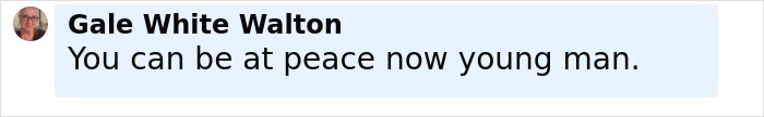 Gale White Walton commenting on a breakthrough in a cold case involving a boy, two years after an anonymous letter.