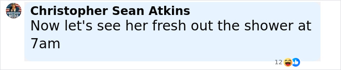 Comment from Christopher Sean Atkins discussing Martha Stewart&rsquo;s new selfie sparking plastic surgery rumors mentioning Millie Bobby Brown.