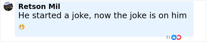 Comment on social media about a joke, referencing Jay Leno's reaction to Jimmy Kimmel's suspension after offensive remarks.