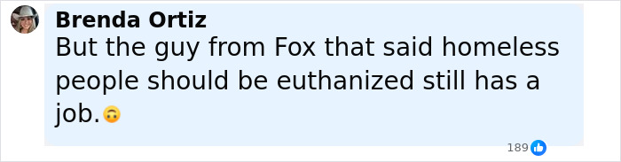 Comment from Brenda Ortiz criticizing a Fox host amid reactions to Jimmy Kimmel's show suspension. Comment from Brenda Ortiz criticizing a Fox host amid reactions to Jimmy Kimmel's show suspension.