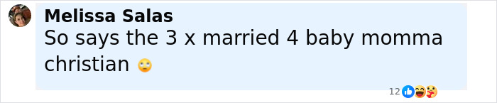 Text message screenshot showing Melissa Salas commenting on a viral church message related to Elon Musk hypocrisy.