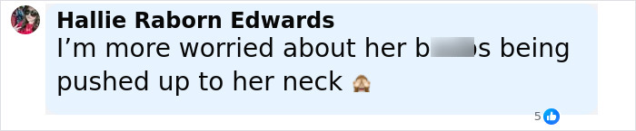 Comment expressing concern about North West, 12, getting a dermal piercing on her middle finger.