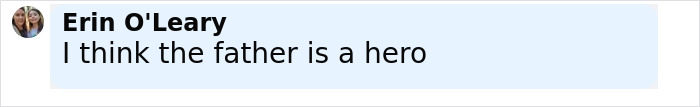 Comment on social media post with a female profile picture expressing support for a devastated dad after discovering his wife secretly bullied their daughter.